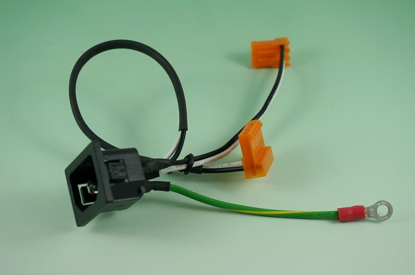 GR10602-001  C14 AC插座 to PH3.96刺破 with 4.3 Ring 1