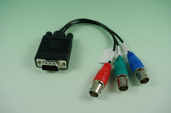 GR10616-002  VGA HD-SUB 15P公 to BNC CONN 1