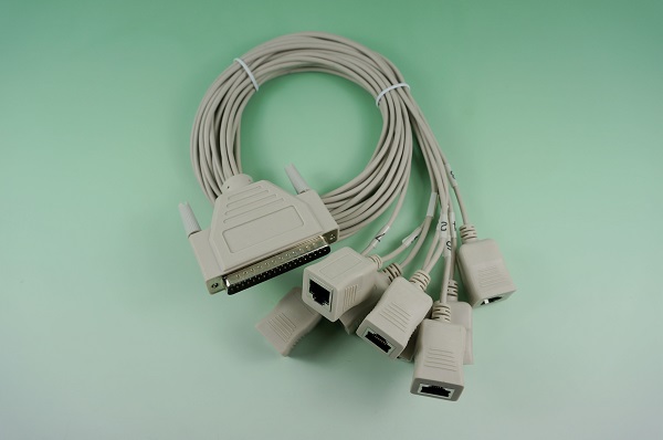 GR10605-008  D-SUB 37P to 8P8C CABLE 1