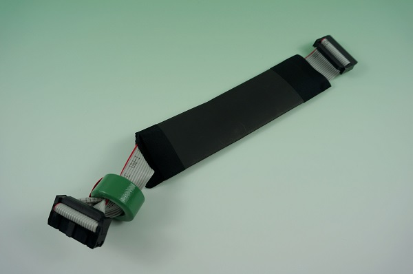 GR10607-008  IDC 三件式 with CORE FLAT CABLE